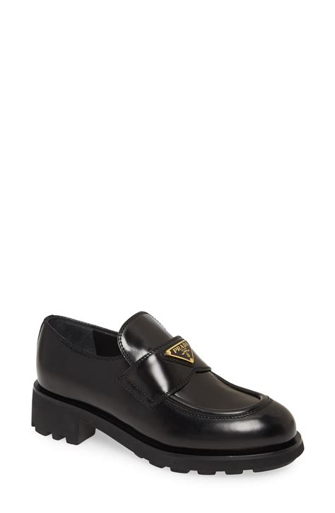 prada penny loafers women|More.